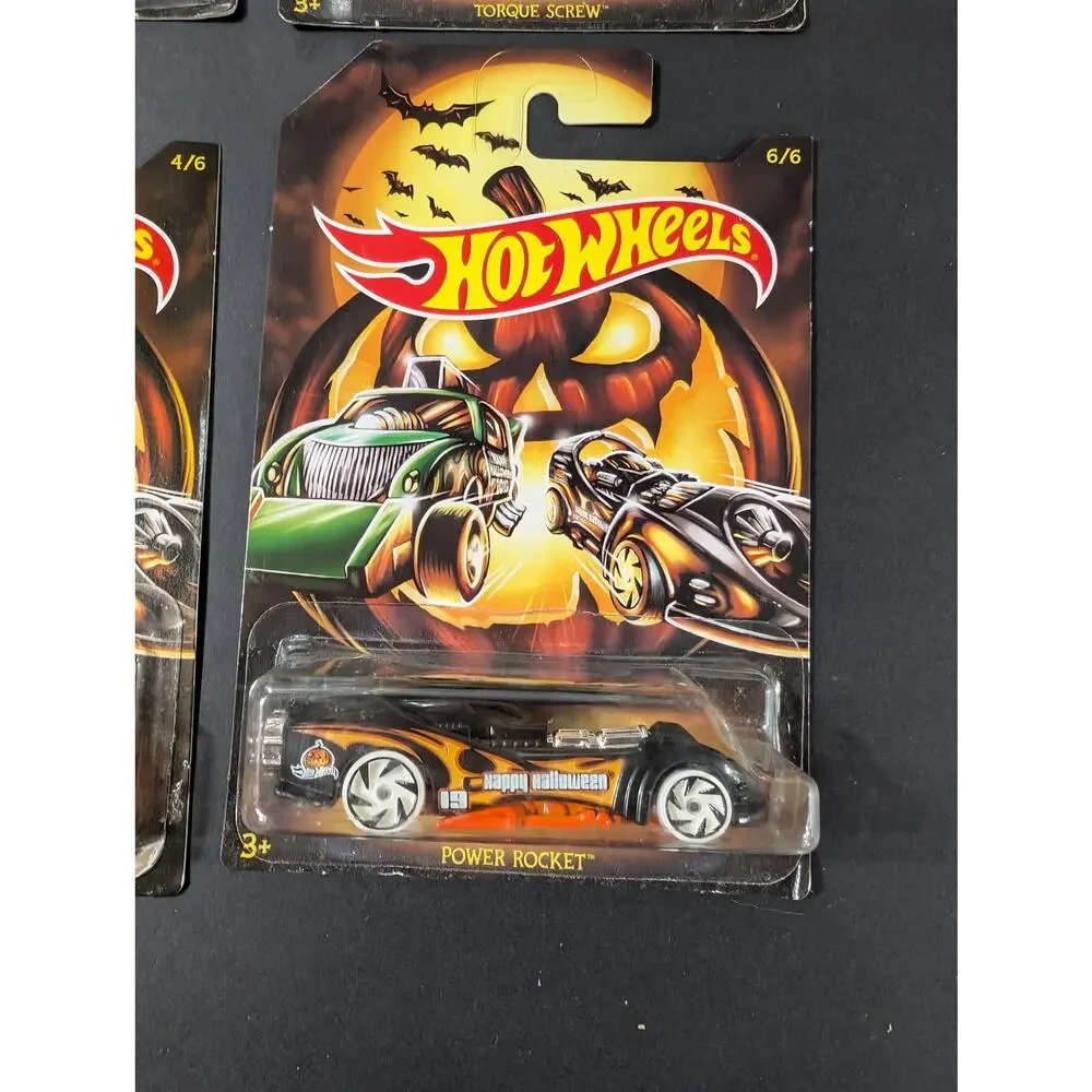 Hot Wheels 2019 Happy Halloween Series Lot 4 of 6 Sealed Die-Cast Cars